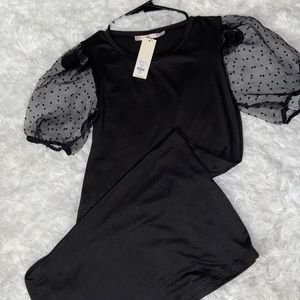 Francesca’s puff sleeve dress